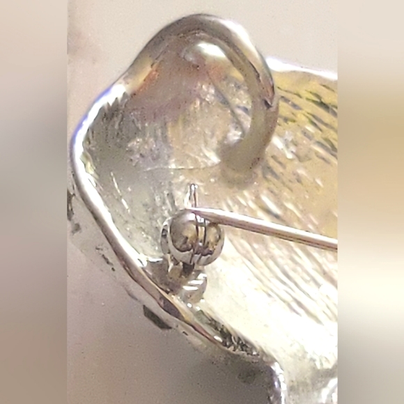 Vintage OPC Snowy Owl Aurora Borealis Brooch Pin - Picture 4 of 8